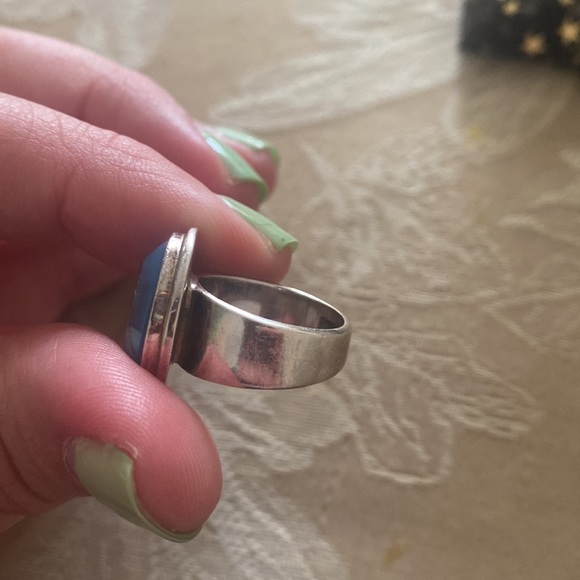 Gen stone ring 💍 - Picture 6 of 7